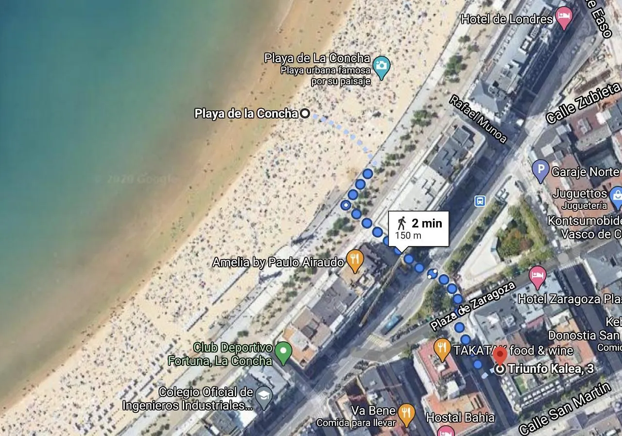 Apartment Apartamento Amplio Y Central A Pie De Playa La Concha San Sebastian